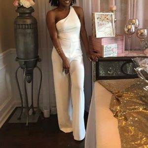 Lulu’s | White Jumpsuit